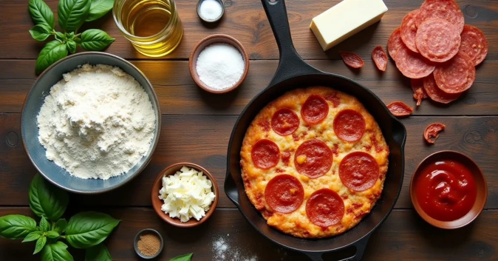 cast iron pizza