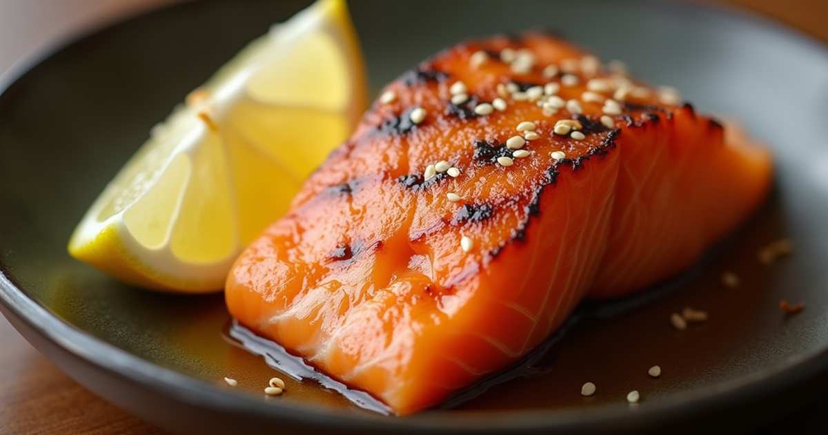 Grilled Salmon Kama Perfection